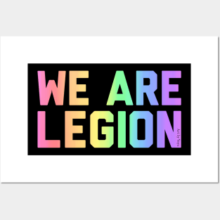 We Are Legion Posters and Art